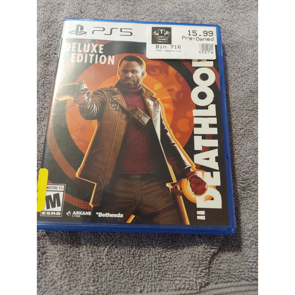 Deathloop Deluxe Edition PS5 PlayStation‎ 5 Game Pre-Owned Action Adventure